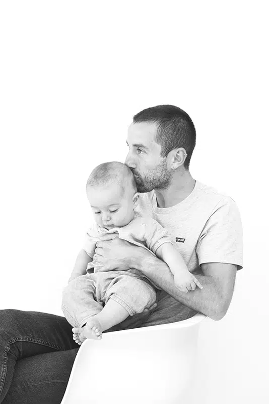 Sesión de familia en estudio